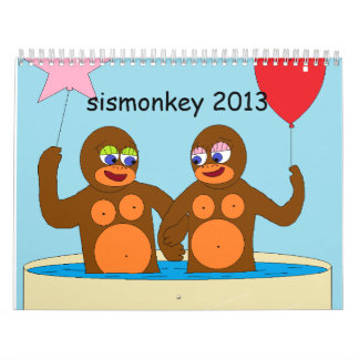 sismonkey 2013 calendar