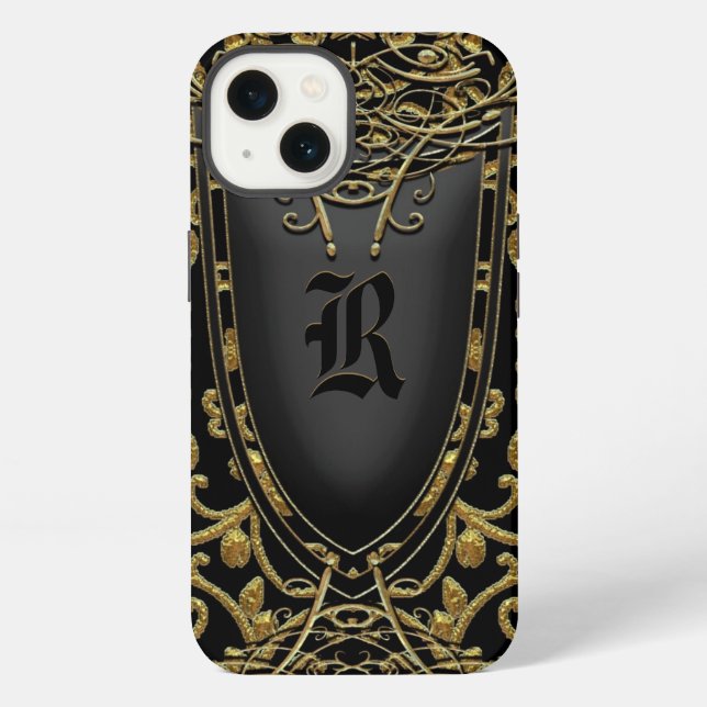 Sisphere Classic Monogram   iPhone Case (Back)