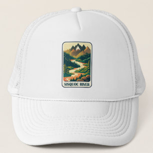 Sisquoc River California Colours Trucker Hat