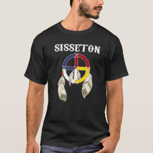 Sisseton Dakota Nation Medicine Wheel Santee Sioux T-Shirt