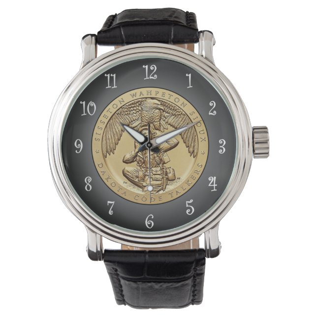 Sisseton Wahpeton Oyate Sioux Code Talkers ~  Watch (Front)