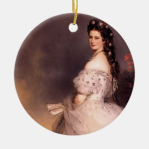 Sissi ceramic ornament