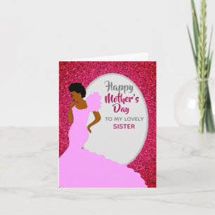 Sister African American Mother's Day Card