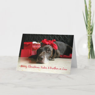 Sister and Brother in Law Christmas Card