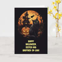 Sister and Brother in Law Cute Custom Halloween