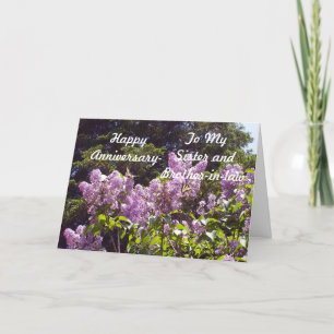 Sister and Husbands Anniversary Card