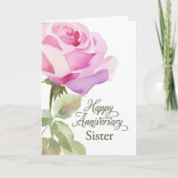 Sister Anniversary Catholic Nun Pink Rose Floral