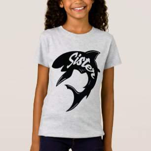 Sister Baby Shark Matching Family Couple Shirts