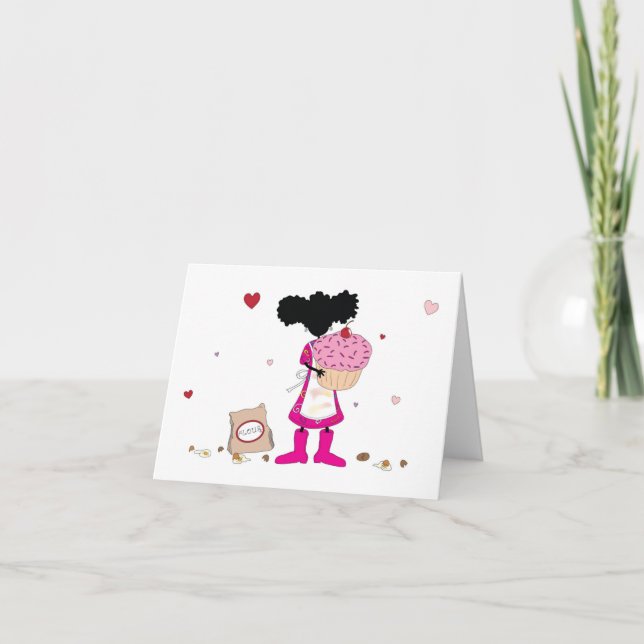 Sister Bakes A Cake Card (Front)