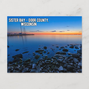 Sister Bay Door County Wisconsin Postcard