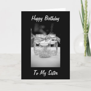 SISTER / BEST FRIEND BIRTHDAY BY CANDLELITE CARD