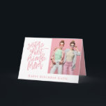 Sister Best Friends Forever Photo Pink Birthday Card<br><div class="desc">Sister Best Friends Forever Photo Pink Birthday Especially for your sister on her birthday. Easily add your own favourite photo of you both and personalise your greeting at the bottom and inside.</div>