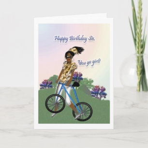 Sister birthday card