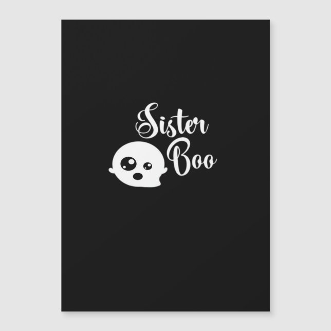 Sister Boo Halloween  (Front)