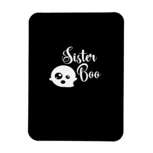 Sister Boo Halloween  Magnet