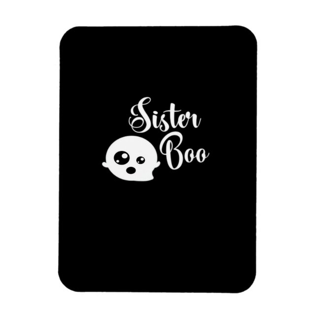 Sister Boo Halloween  Magnet (Vertical)