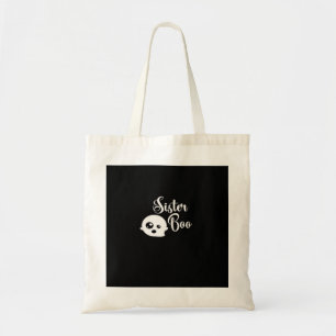 Sister Boo Halloween  Tote Bag