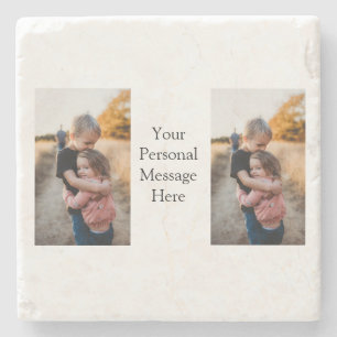 sister brother family add photo personal message h stone coaster