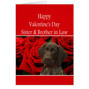 Sister & Brother in Law Glossy Grizzly Valentine