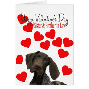 Sister & Brother in Law Glossy Grizzly Valentine