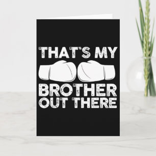Sister Brother Kickboxing Card