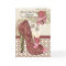 Sister Champagne And Shoes Butterfly And Rose Card