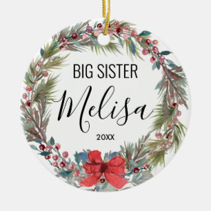 Sister Christmas Gifts Ornament for