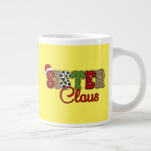 Sister Claus - Christmas Designs  Large Coffee Mug
