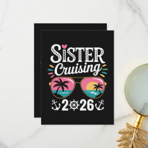 Sister Curising 2026 Thank You Card