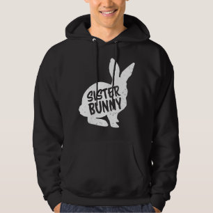 Sister Daughter Bunny Matching Group Funny Family Hoodie