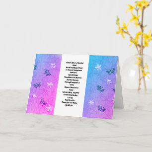 Sister Embellished Card