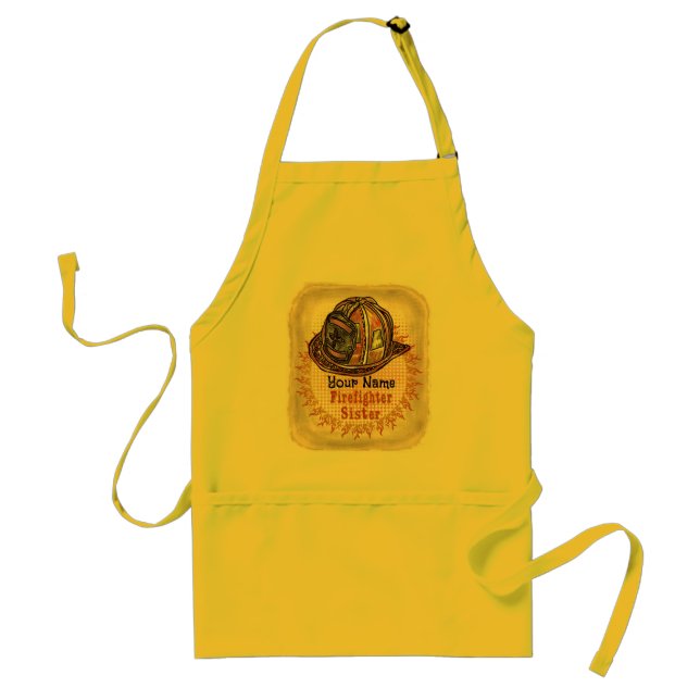 Sister FireFighter  apron (Front)