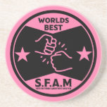 Sister From Another Mister Coaster<br><div class="desc">Sister From Another Mister. ©Copyright HGIFY Stores Only. All Rights Reserved.</div>