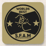 Sister From Another Mister Coaster<br><div class="desc">Sister From Another Mister. ©Copyright HGIFY Stores Only. All Rights Reserved.</div>