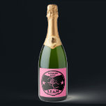Sister From Another Mister Sparkling Wine Label<br><div class="desc">Sister From Another Mister. ©Copyright HGIFY Stores Only. All Rights Reserved.</div>