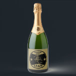 Sister From Another Mister Sparkling Wine Label<br><div class="desc">Sister From Another Mister. ©Copyright HGIFY Stores Only. All Rights Reserved.</div>
