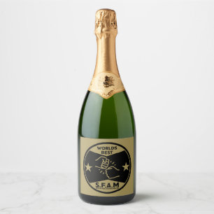 Sister From Another Mister Sparkling Wine Label