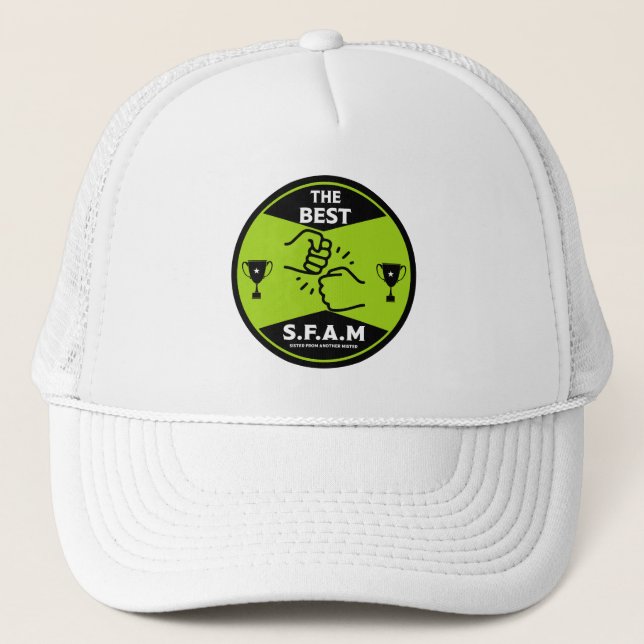 Sister From Another Mister Trucker Hat (Front)