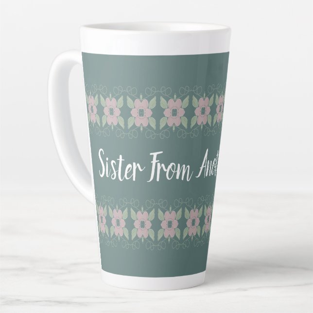 Sister From Another Mother Teal Mug (Left Angle)
