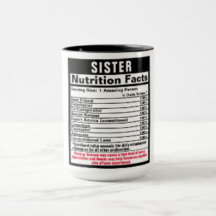 Sister Funny Gift Mug