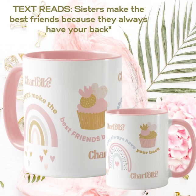 SISTER Gift - Best Friends Always Have Your Back Mug (Creator Uploaded)