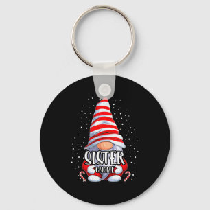 Sister Gnome Christmas Pajamas Matching Family Gro Key Ring