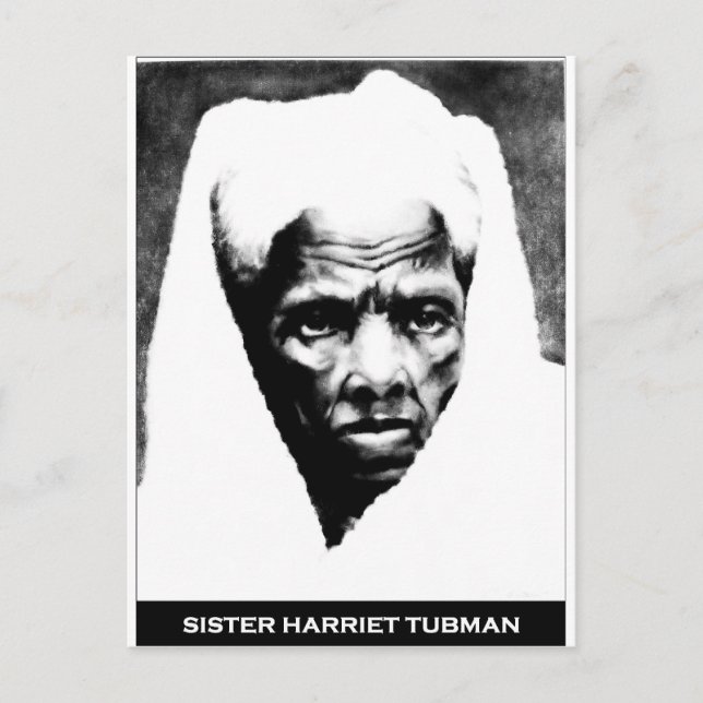 Sister Harriet Tubman Postcard (Front)