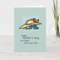 Sister Hat Sandals Mother's Day