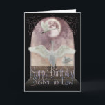 Sister-in-Law Birthday Card - Swans<br><div class="desc">Sister-in-Law Birthday Card - Swans</div>