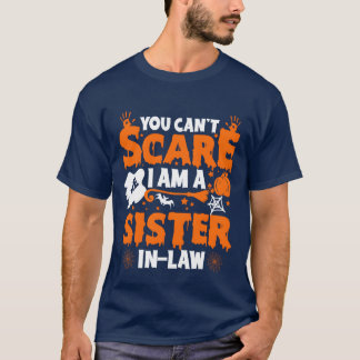 Sister in Law Halloween Gift Halloween Day Family T-Shirt