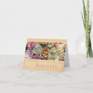 Sister in Law  Happy Mother's Day rose card