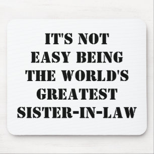 Sister-In-Law Mouse Mat