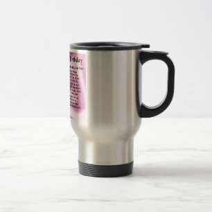 Sister in Law Poem - 60th Birthday Travel Mug