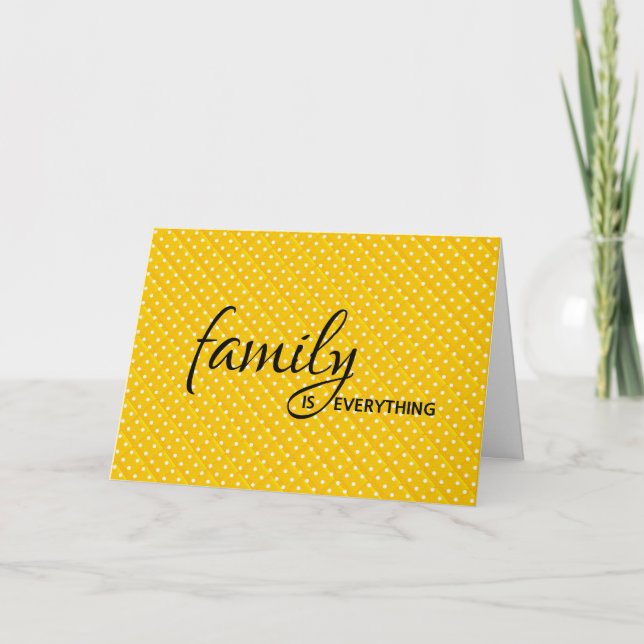 sister-in-law polka dot birthday card (Front)